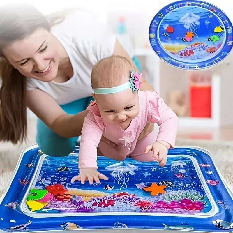 Baby Water Play Mat PVC Inflat – обзор и цена Baby Nursery Pillow