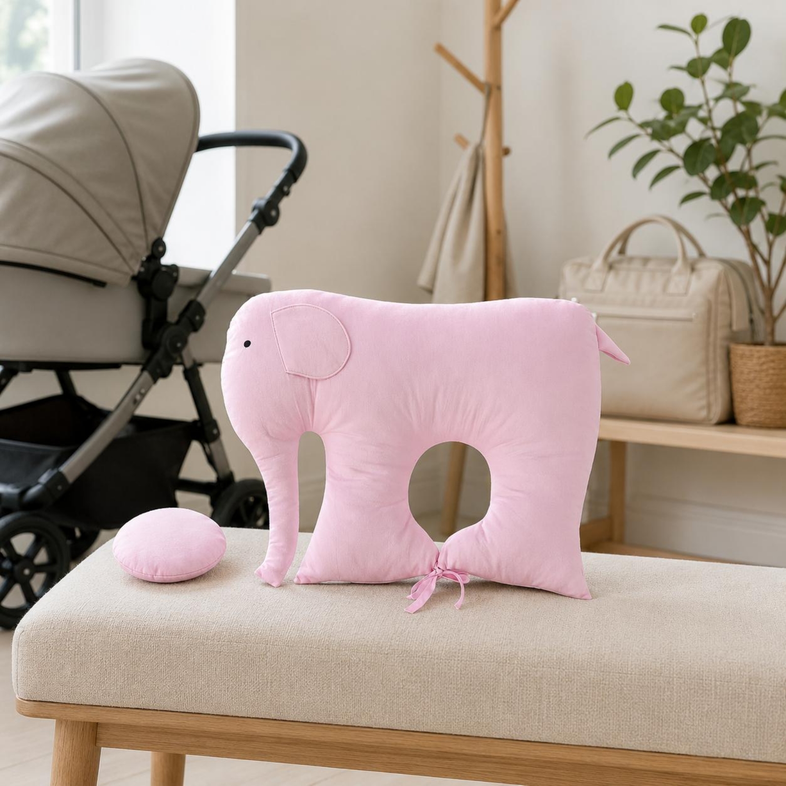 Elephant Baby Pillow Padded St – обзор и цена Baby Nursery Pillow