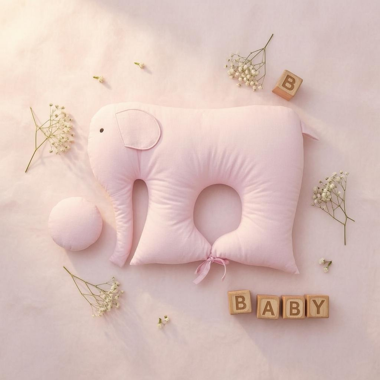 Elephant Baby Pillow Padded St – обзор и цена Baby Nursery Pillow