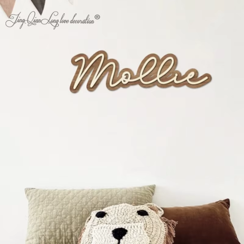 Custom Wooden Name Sign for Nu – обзор и цена Baby Nursery Name Letters