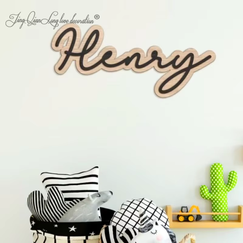 Custom Wooden Name Sign for Nu – обзор и цена Baby Nursery Name Letters