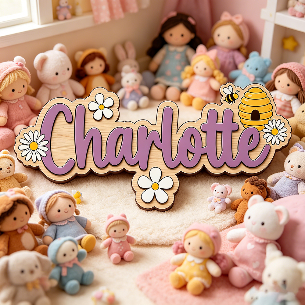 Daisy Bee Hive Themed Custom N – обзор и цена Baby Nursery Themes