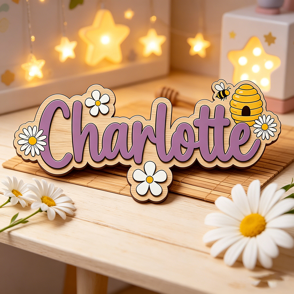 Daisy Bee Hive Themed Custom N – обзор и цена Baby Nursery Themes