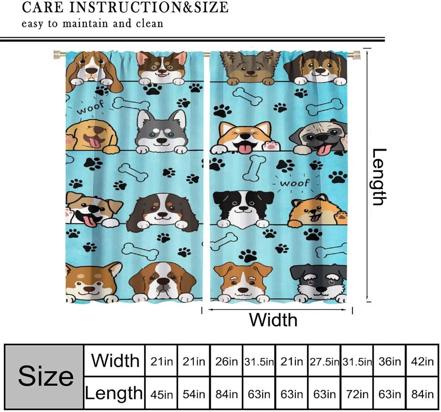 Cute Dog Curtains for Kids Gir – обзор и цена Baby Nursery Youtube