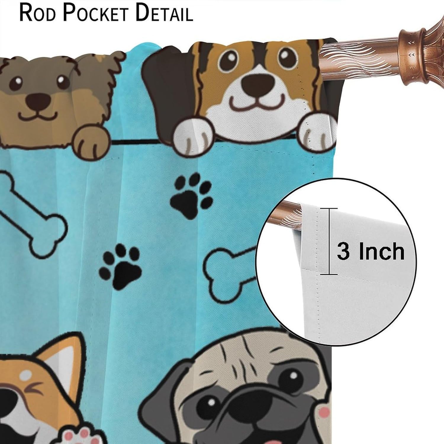 Cute Dog Curtains for Kids Gir – обзор и цена Baby Nursery Youtube