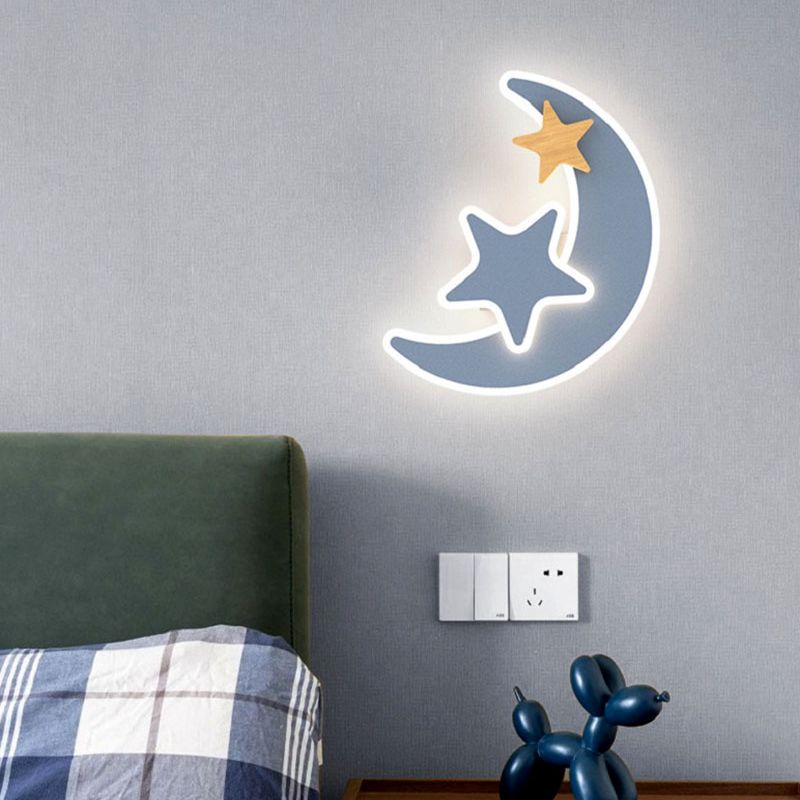 Cartoon LED Rocket Wall Lamp M – обзор и цена Baby Nursery Light